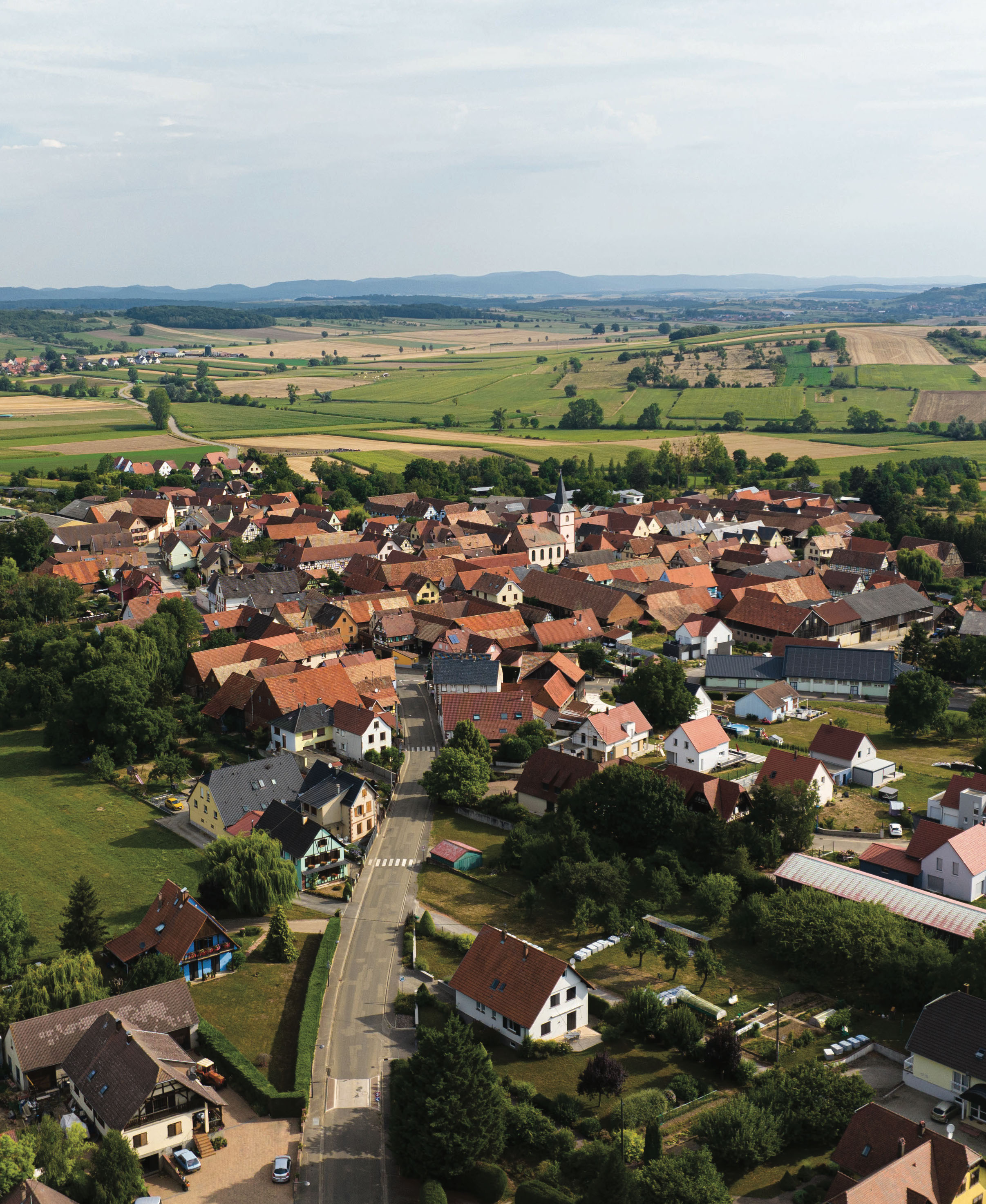 Photo du village de Gottesheim
